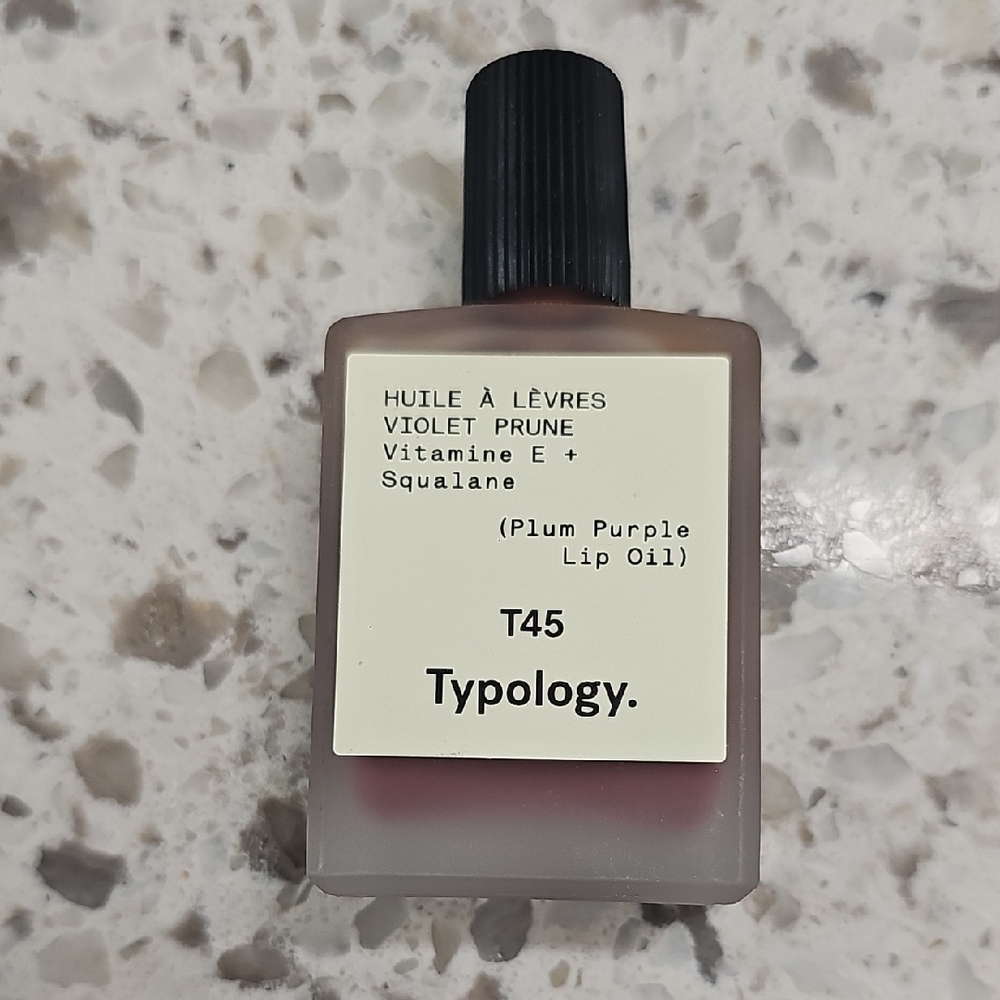 Typology Plum Purple Lip Oil
